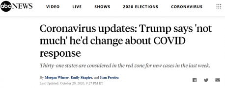 gallery/screenshot_2020-10-21 coronavirus updates trump says 'not much' he'd change about covid response